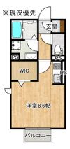 ホープ北田町の間取り画像