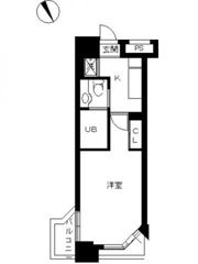 スカイコート新宿壱番館の間取り画像