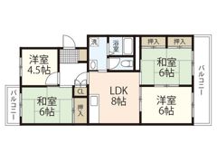 ピアパレス高須の間取り画像