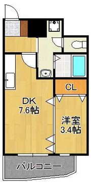 レクオス朋の間取り画像