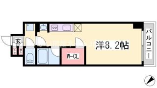アスヴェル神戸元町海岸通の間取り画像