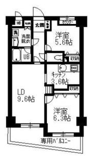 フェリス三鷹の間取り画像