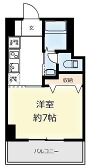 オアーゼ梅田東の間取り画像