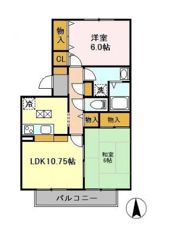 コートエスペランサ Eの間取り画像