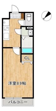 LineageCourt野洲駅西の間取り画像
