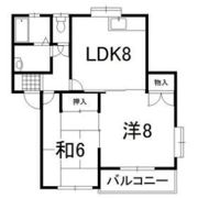 メゾンアゲレアブルA・C・C101の間取り画像