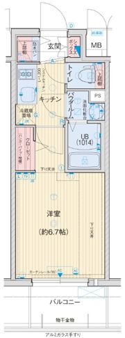 アドバンス神戸マーレの間取り画像
