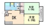 ディアス六甲の間取り画像