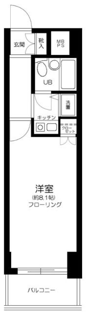 藤和シティコープ大森の間取り画像