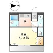 メゾンあさひの間取り画像