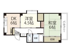 ファビス楠木2の間取り画像