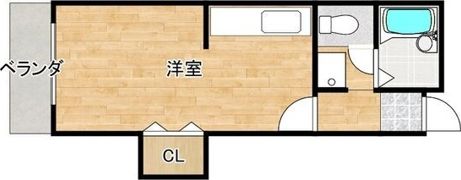 フリーディオ中桜塚の間取り画像