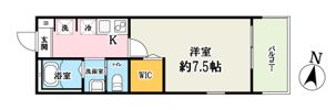 セレーノ西浦和の間取り画像