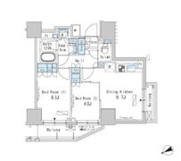 パークアクシス浅草橋二丁目の間取り画像