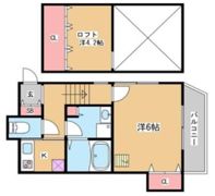 グランメール腕塚ANNEXの間取り画像