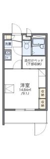 レオパレスヤマハの間取り画像