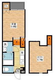 ミライ幸町の間取り画像