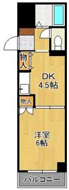 サニーベール前田の間取り画像
