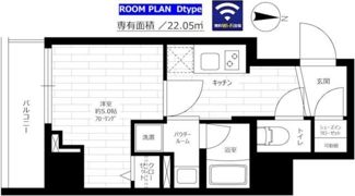 ステージファースト横浜阪東橋の間取り画像