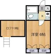 メゾン中和泉の間取り画像