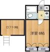 メゾン中和泉の間取り画像
