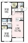 ユアメゾン五月台の間取り画像