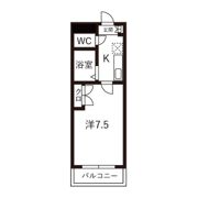 コモードカルム河原町の間取り画像