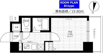 ステージファースト小石川の間取り画像