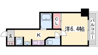 ロイヤルヒル神戸三ノ宮Ⅱの間取り画像