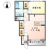 エスポワールAの間取り画像