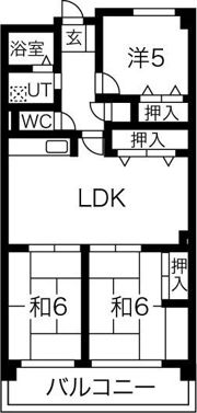 エルスタンザ原の間取り画像