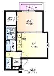 フジパレス住道Ⅱ番館の間取り画像