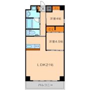 TROVE ITACHIBORIの間取り画像