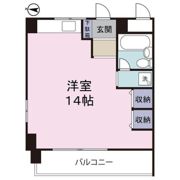 レジデンスヒロの間取り画像