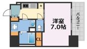 S-RESIDENCE難波大国町Deuxの間取り画像