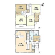 4067川越市小仙波町11期14棟14号棟の間取り画像