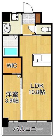 グランジャー小倉の間取り画像