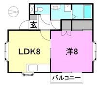 仙波ハウスの間取り画像