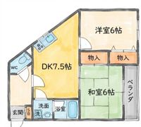 ソルレベンテⅠの間取り画像
