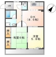 サンパレス尾崎の間取り画像