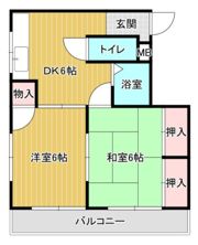 光苑ハイムの間取り画像