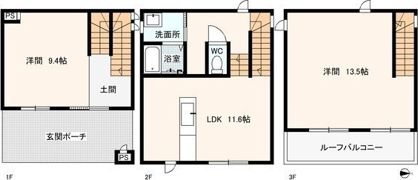 kiwi apartmentの間取り画像