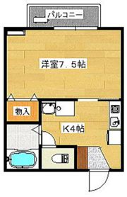 セジュール相田 Cの間取り画像