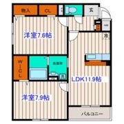 新田東レジデンス参番館の間取り画像