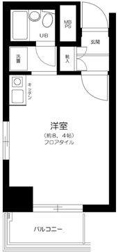 ストーク小石川の間取り画像