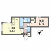 LUCE帯山西の間取り画像