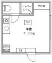 アーバンステージ御徒町の間取り画像
