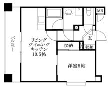 松山ウエスティンの間取り画像