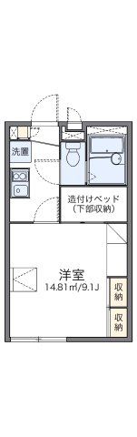 レオパレス久宝寺の間取り画像
