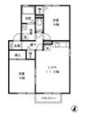 グランドールB棟の間取り画像